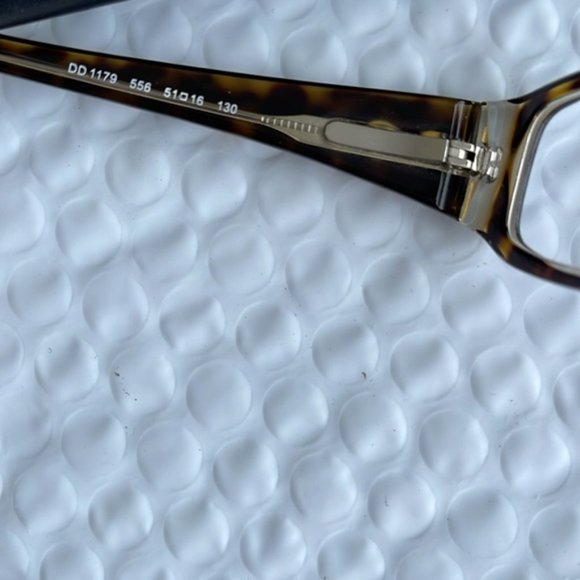 Dolce & Gabbana Tortoise Eyeglass Frames DD 179 566 & Case - Picture 7 of 7